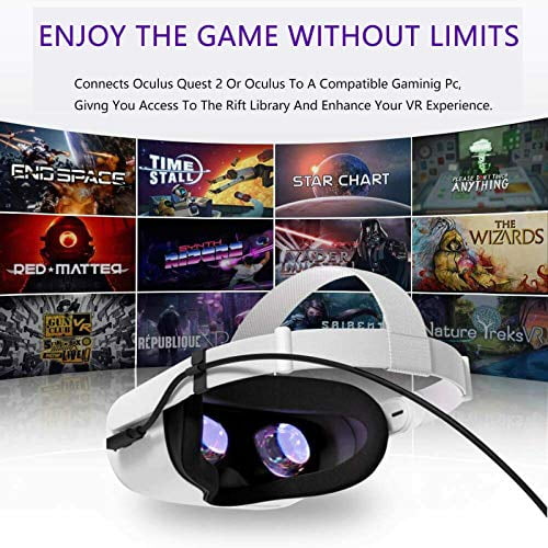 Oculus Quest Link Cable,USB C to USB C Cable 10 FT High Speed Data Transfer & Fast Charging Cord 60W Power Delivery PD Charging Cable Compatible for Oculus Quest 2 and Gaming PC VR Headset for PC Oculus Quest Link Cable,USB C to USB C Cable 10 FT High Speed Data Transfer & Fast Charging Cord 60W Power Delivery PD Charging Cable Compatible for Oculus Quest 2 and Gaming PC VR Headset for PC